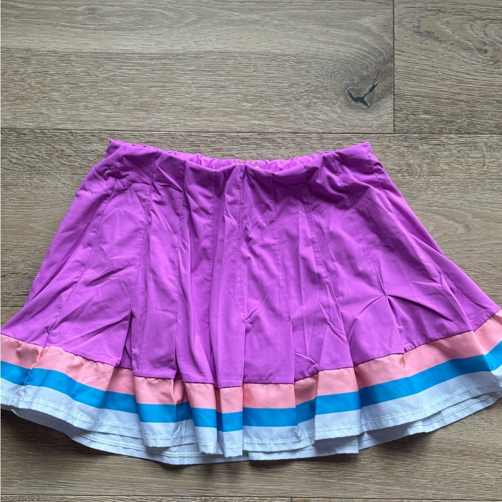 Lilly Pulitzer tennis Pink Pleated Skirt